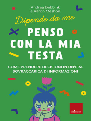 cover image of Penso con la mia testa